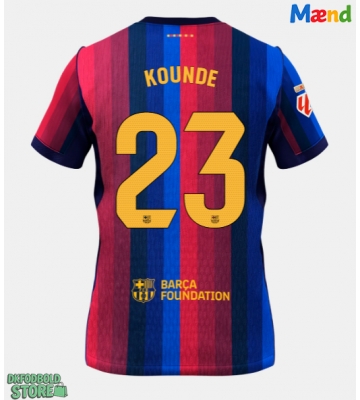 Barcelona Jules Kounde #23 Replika Hjemmebanetrøje 2026-27 Kortærmet
